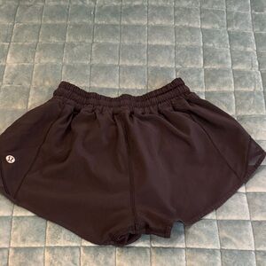 Lululemon athletica Black Athletic Shorts size 0, good used condition